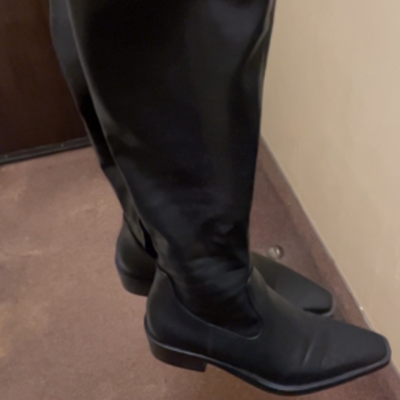 Zara mid heel knee high boots - Picture 3 of 6